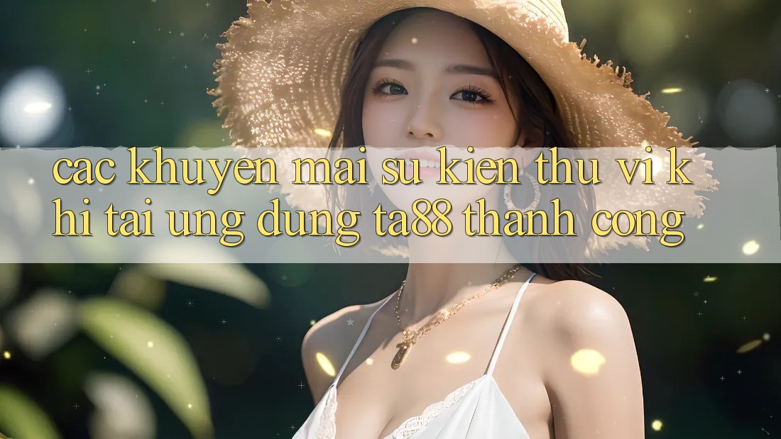 Các Khuyến mãi Sự kiện Thú vị Khi Tải Ứng dụng TA88 Thành Công Các Khuyến mãi Sự kiện Thú vị Khi Tải Ứng dụng TA88 Thành Công