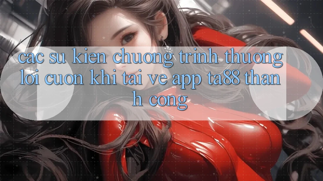 Các Sự Kiện Chương trình thưởng Lôi cuốn Khi Tải về App TA88 Thành Công Các Sự Kiện Chương trình thưởng Lôi cuốn Khi Tải về App TA88 Thành Công