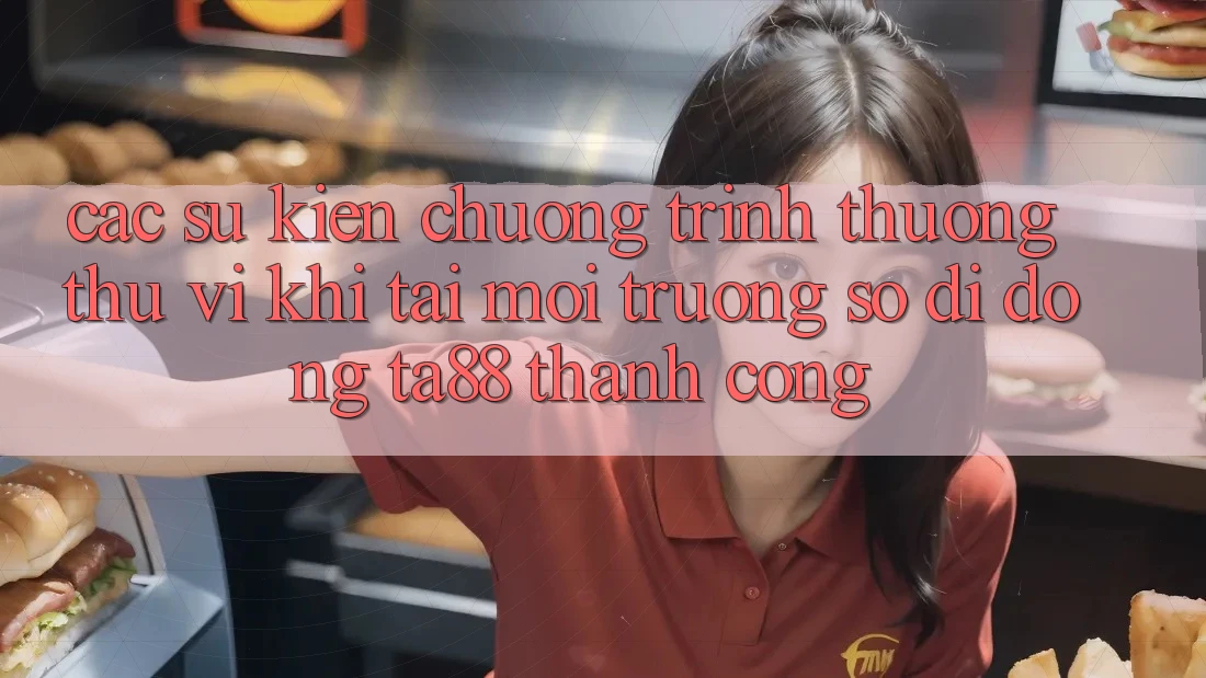 Các Sự Kiện Chương trình thưởng Thú vị Khi Tải Môi trường số di động TA88 Thành Công Các Sự Kiện Chương trình thưởng Thú vị Khi Tải Môi trường số di động TA88 Thành Công