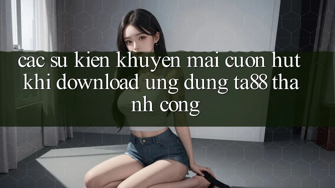 Các Sự Kiện Khuyến Mãi Cuốn hút Khi Download Ứng dụng TA88 Thành Công Các Sự Kiện Khuyến Mãi Cuốn hút Khi Download Ứng dụng TA88 Thành Công