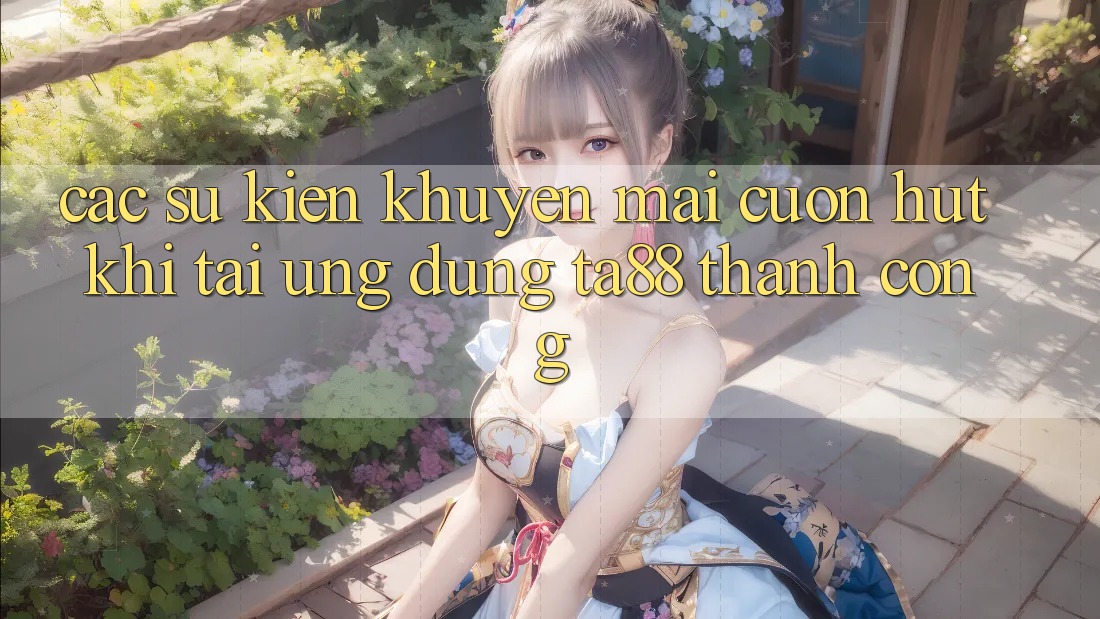 Các Sự Kiện Khuyến Mãi Cuốn hút Khi Tải Ứng dụng TA88 Thành Công Các Sự Kiện Khuyến Mãi Cuốn hút Khi Tải Ứng dụng TA88 Thành Công