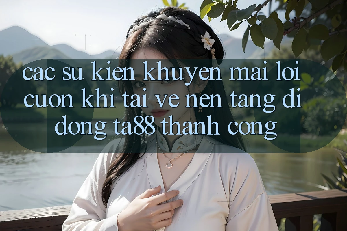 Các Sự Kiện Khuyến Mãi Lôi cuốn Khi Tải về Nền tảng di động TA88 Thành Công Các Sự Kiện Khuyến Mãi Lôi cuốn Khi Tải về Nền tảng di động TA88 Thành Công