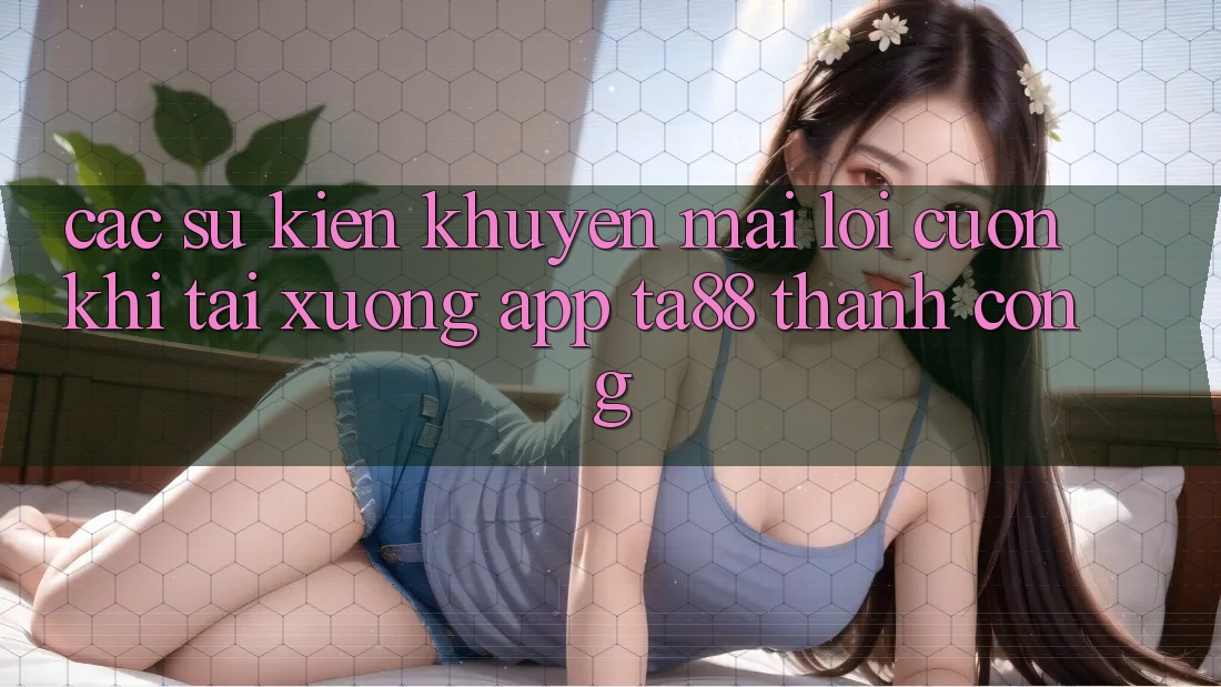 Các Sự Kiện Khuyến Mãi Lôi cuốn Khi Tải xuống App TA88 Thành Công