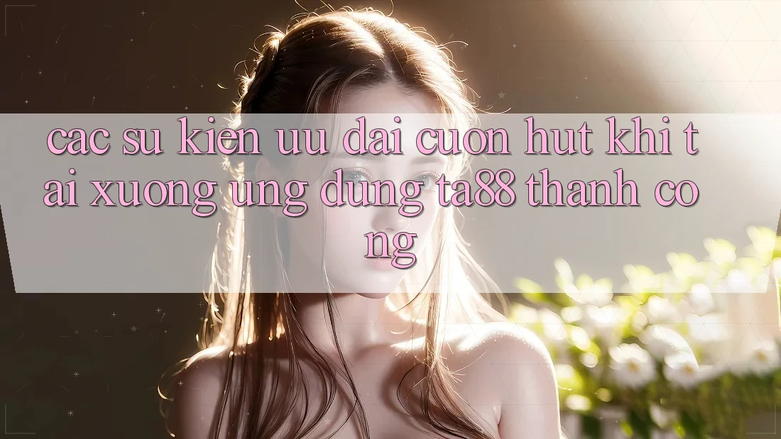 Các Sự Kiện Ưu đãi Cuốn hút Khi Tải xuống Ứng dụng TA88 Thành Công