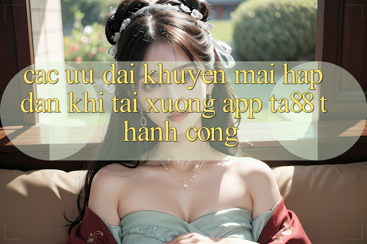 Các Ưu đãi Khuyến Mãi Hấp Dẫn Khi Tải xuống App TA88 Thành Công