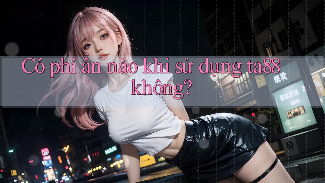 Có phí ẩn nào khi sử dụng ta88 không? Có phí ẩn nào khi sử dụng ta88 không?
