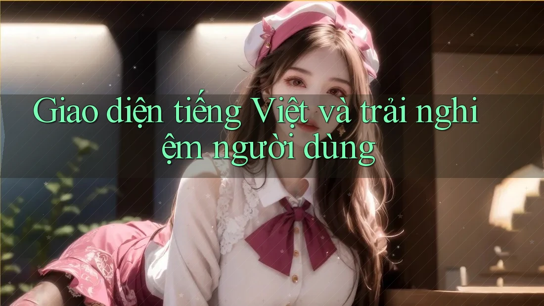 Giao diện tiếng Việt và trải nghiệm người dùng Giao diện tiếng Việt và trải nghiệm người dùng
