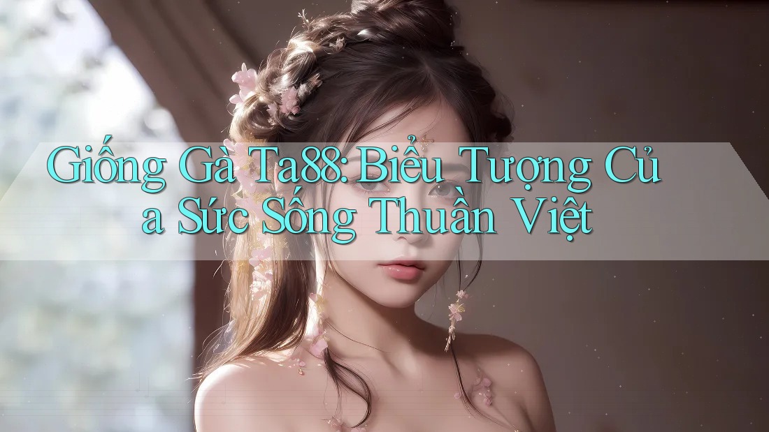 Giống Gà Ta88: Biểu Tượng Của Sức Sống Thuần Việt