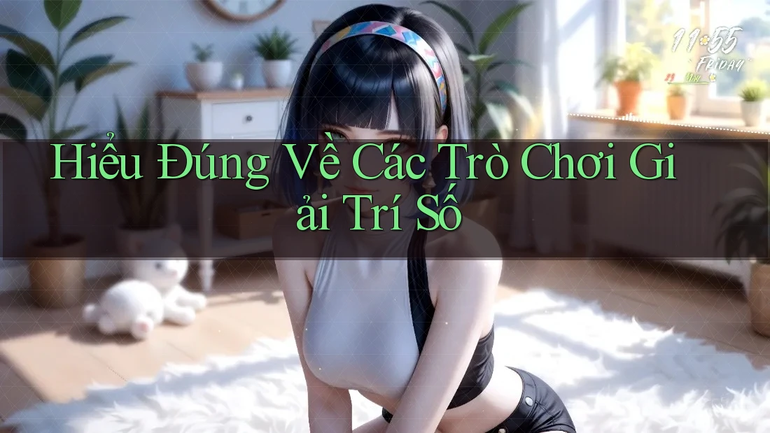 Hiểu Đúng Về Các Trò Chơi Giải Trí Số