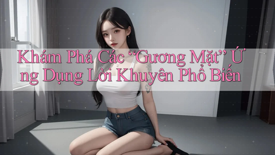 Khám Phá Các “Gương Mặt” Ứng Dụng Lời Khuyên Phổ Biến Khám Phá Các “Gương Mặt” Ứng Dụng Lời Khuyên Phổ Biến