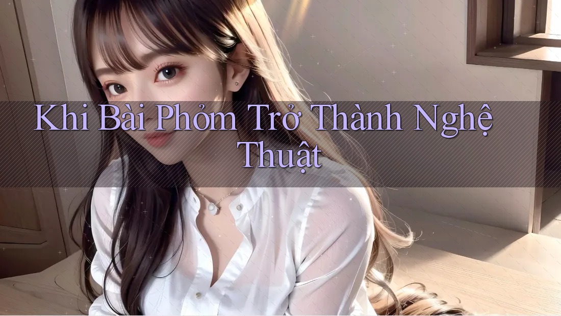 Khi Bài Phỏm Trở Thành Nghệ Thuật Khi Bài Phỏm Trở Thành Nghệ Thuật