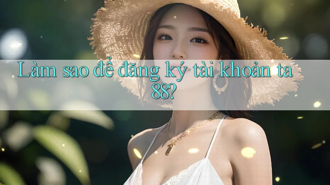 Làm sao để đăng ký tài khoản Ta88? Làm sao để đăng ký tài khoản Ta88?
