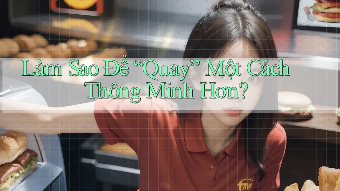 Làm Sao Để “Quay” Một Cách Thông Minh Hơn? Làm Sao Để “Quay” Một Cách Thông Minh Hơn?
