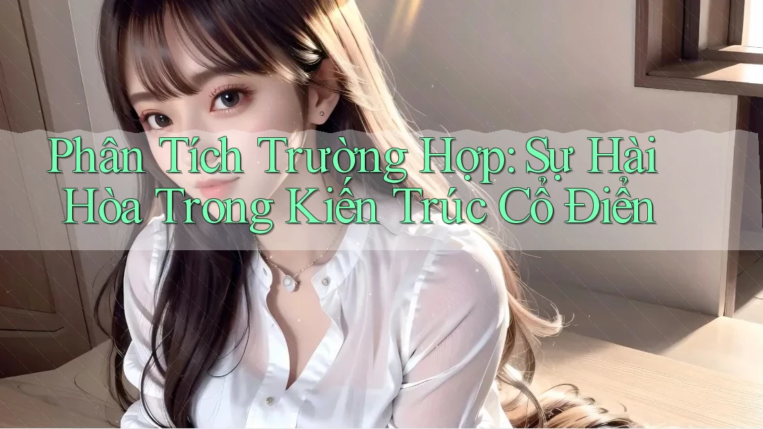 Phân Tích Trường Hợp: Sự Hài Hòa Trong Kiến Trúc Cổ Điển Phân Tích Trường Hợp: Sự Hài Hòa Trong Kiến Trúc Cổ Điển