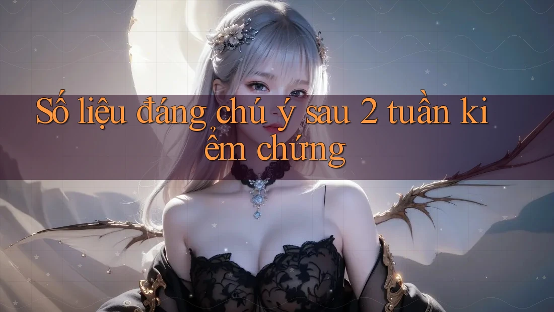 Số liệu đáng chú ý sau 2 tuần kiểm chứng Số liệu đáng chú ý sau 2 tuần kiểm chứng