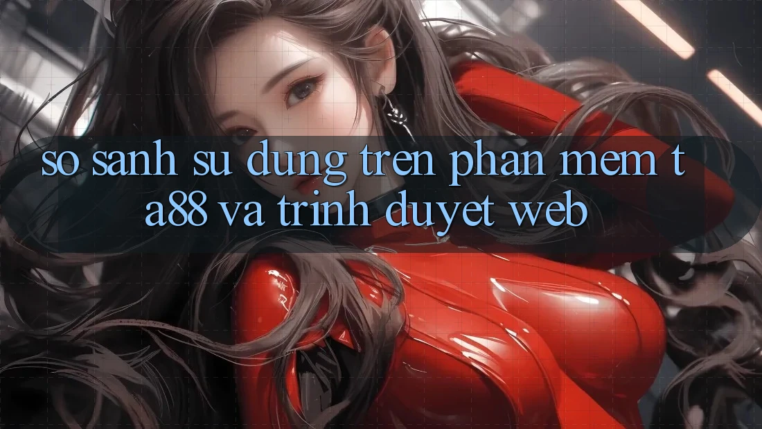 So Sánh Sử dụng Trên Phần mềm TA88 Và Trình Duyệt Web So Sánh Sử dụng Trên Phần mềm TA88 Và Trình Duyệt Web