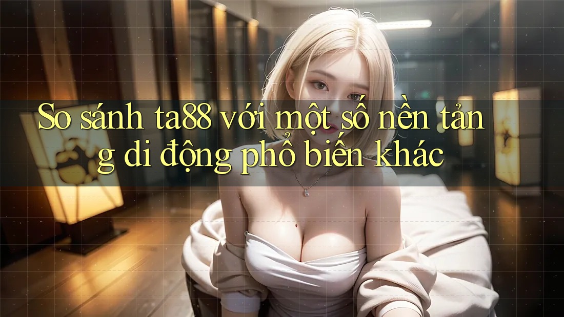 So sánh ta88 với một số nền tảng di động phổ biến khác So sánh ta88 với một số nền tảng di động phổ biến khác