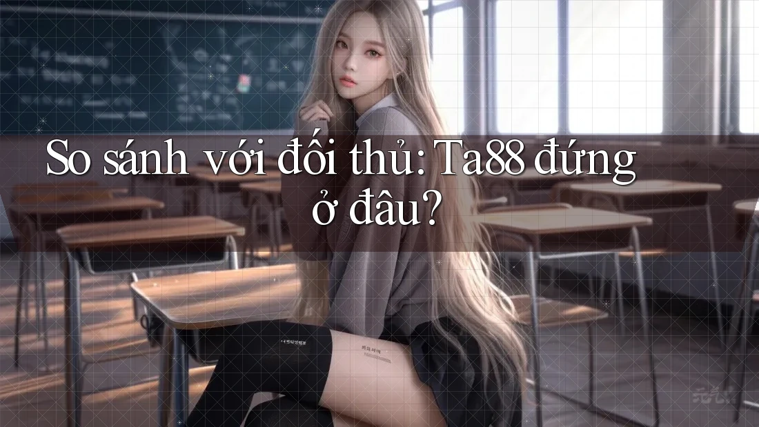So sánh với đối thủ: Ta88 đứng ở đâu? So sánh với đối thủ: Ta88 đứng ở đâu?