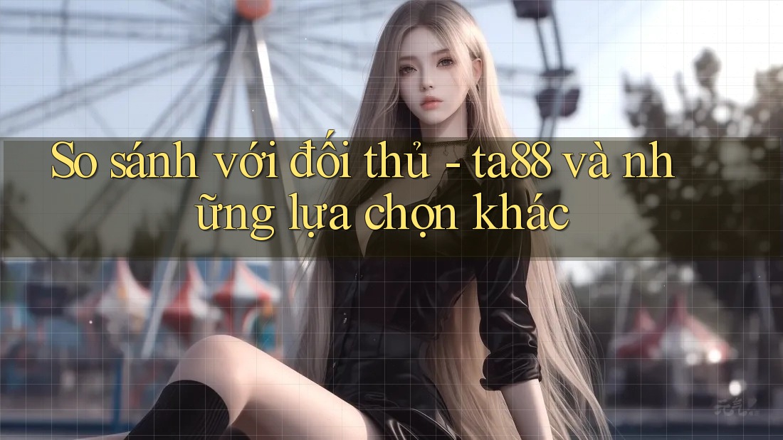 So sánh với đối thủ - ta88 và những lựa chọn khác