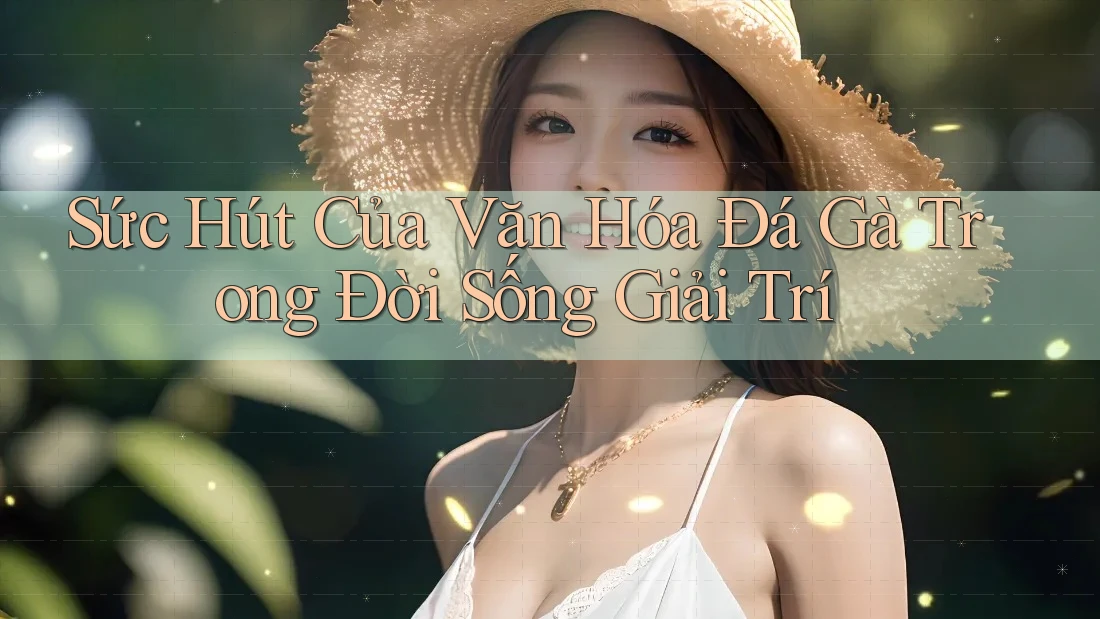 Sức Hút Của Văn Hóa Đá Gà Trong Đời Sống Giải Trí Sức Hút Của Văn Hóa Đá Gà Trong Đời Sống Giải Trí