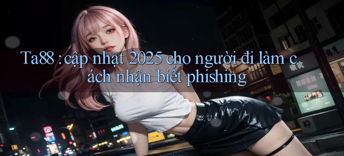 Ta88 cập nhật 2025 cho người đi làm cách nhận biết phishing
