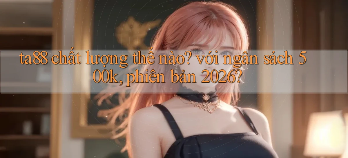 ta88 chất lượng thế nào với ngân sách 500k, phiên bản 2026