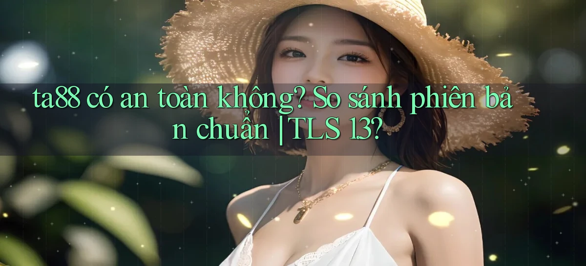 ta88 có an toàn không so sánh phiên bản chuẩn TLS 1.3