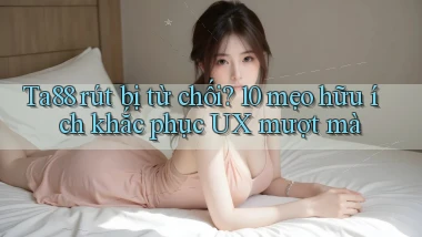 Ta88 rút bị từ chối 10 mẹo hữu ích khắc phục UX mượt mà