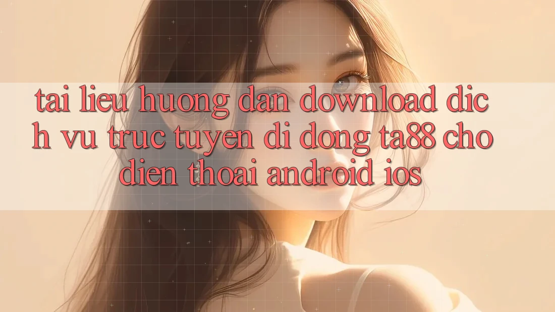 Tài liệu hướng dẫn Download Dịch vụ trực tuyến di động TA88 Cho Điện Thoại (Android & iOS) Tài liệu hướng dẫn Download Dịch vụ trực tuyến di động TA88 Cho Điện Thoại (Android & iOS)