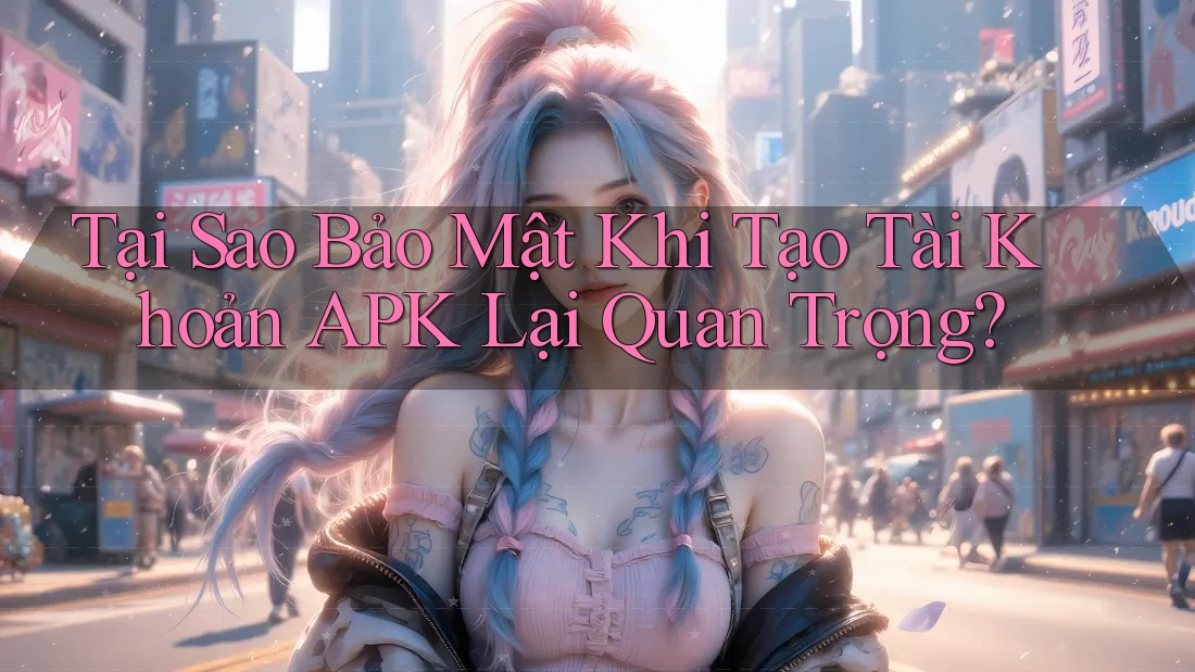 Tại Sao Bảo Mật Khi Tạo Tài Khoản APK Lại Quan Trọng?