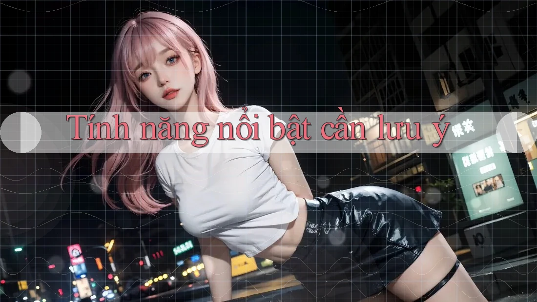 Tính năng nổi bật cần lưu ý Tính năng nổi bật cần lưu ý