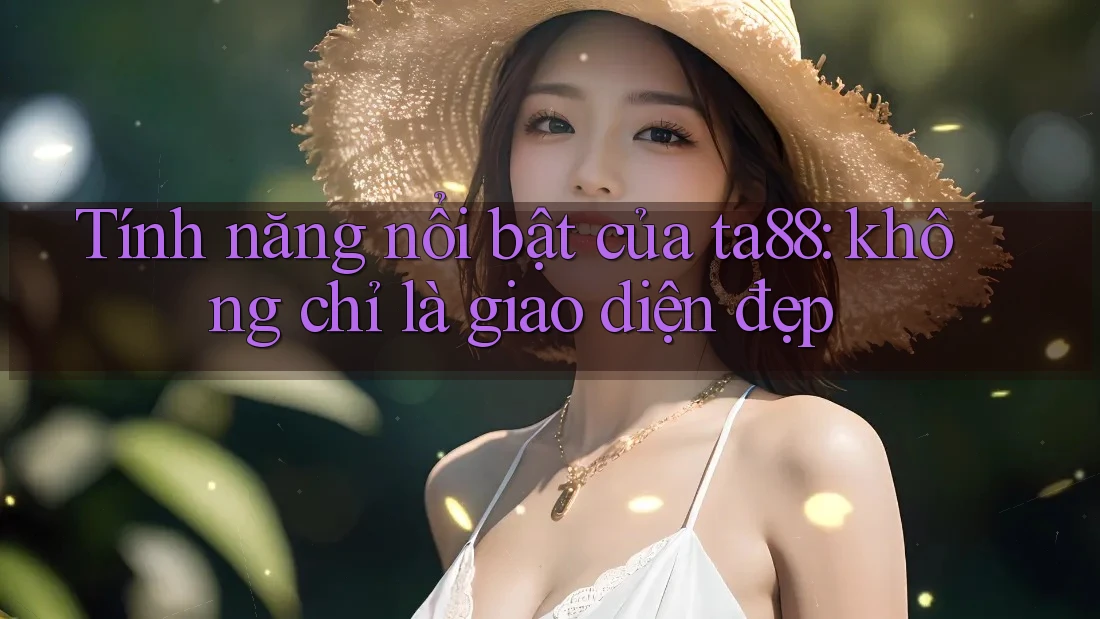 Tính năng nổi bật của ta88: không chỉ là giao diện đẹp