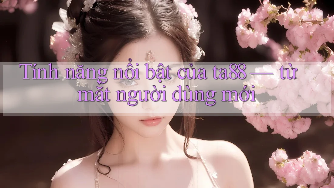 Tính năng nổi bật của ta88 — từ mắt người dùng mới