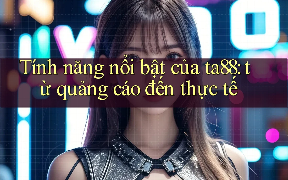 Tính năng nổi bật của ta88: từ quảng cáo đến thực tế Tính năng nổi bật của ta88: từ quảng cáo đến thực tế