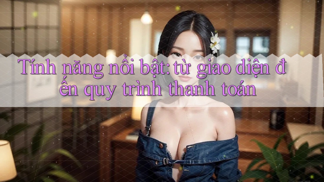 Tính năng nổi bật: từ giao diện đến quy trình thanh toán